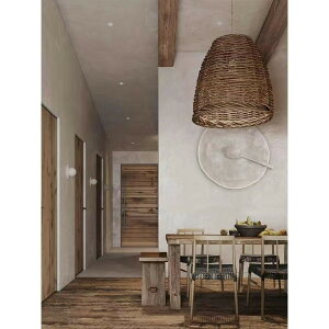 ペンダントライト ワビサビ 和モダン ペンダントライト 籐編み 和風 照明 リビング ダイニング 茶室 民宿 インテリア 雰囲気照明 リビング 寝室