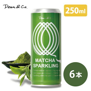 y Y zMATCHA SPARKLINGiXp[NOj250ml×6{Zbg Y_ DeanCo. mAR[