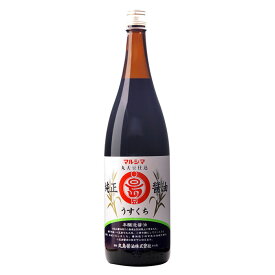 丸島醤油 純正醤油 淡口 瓶 1.8L　1箱（6本入）