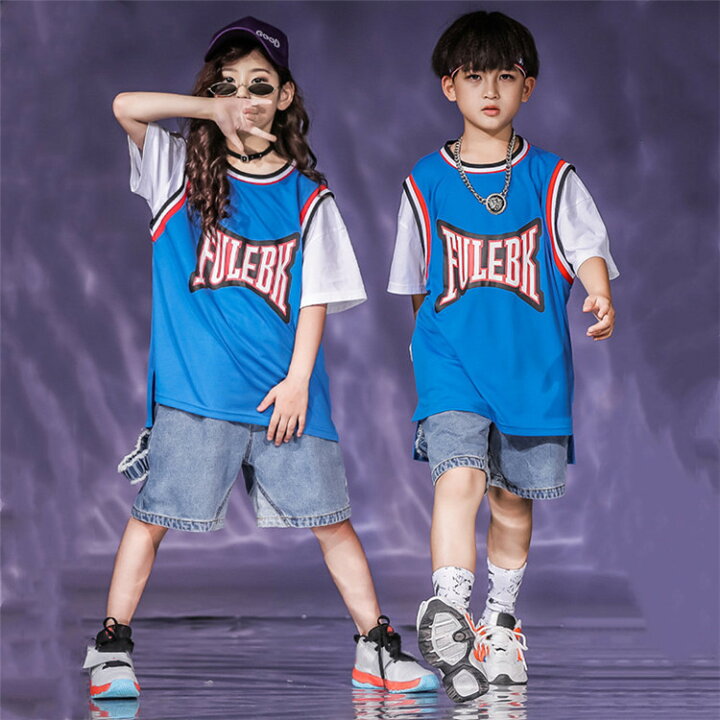 楽天市場 キッズダンス衣装 セットアップ 男の子 ダンス衣装 ガールズ チアダンス ハーフパンツ 上下セット キッズ ダンス 衣装 ヒップホップ 衣装 男の子 女の子 ストリート カジュアル 競技 普段着 激安 Sale Just For You Online Store