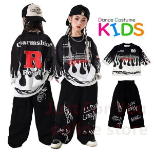 キッズ ダンス衣装 黒白 トップス ズボン 女の子 韓国 k-pop jazz チア チアガール トレーナー カーゴパンツ 単品販売 カジュアル ゆったり ダボダボ 舞台 パフォーマンス衣装 おしゃれ 発表会