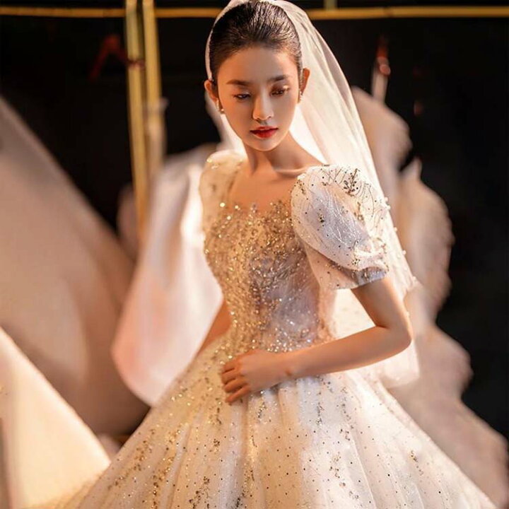 楽天市場】花嫁 ウエディングドレス 二次会ドレス 結婚式 格安 