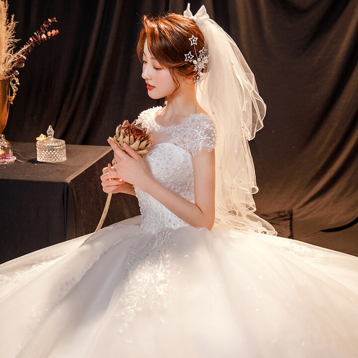新品未使用】美品レア 送料込み 2025新作 ウェディングドレス 結婚式 