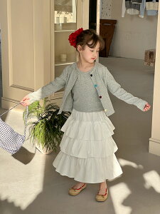 �L�b�Y U�l�b�N �J�[�f�B�K�� �L���~�\�[�� ��100�� �q�� ���̎q 2�_�Z�b�g ���� �V���v�� ���n �ې�OK 90 100 110 120 130 140 150 160cm �q���� ���� UV�΍� ���ǂ��� �q�ǂ� �W���j�A �H�D�� �c�� ��