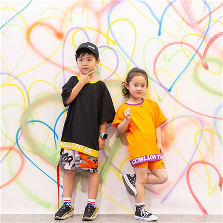 楽天市場 在庫処分 キッズダンス衣装 キッズ ダンス 衣装 ヒップホップ パンツ Tシャツ 子供服 Hiphop スウェット ヒップホップ 衣装 ダンス 衣装 バスケ タンクトップ フィットネス リトモス ハーフパンツ Dance ダンスウェア ハーレムパンツ 体操着 運動会 Just For