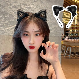 猫耳 ハロウィン 飾り レース コスプレ 猫 ネコ セクシー クリスマス ハロウィン コスプレ 猫 ねこ アニマル ネコ ねこみみ 猫耳 カチューシャ キャット バニーガール セクシー バニー クリスマス コスチューム ハロウィン 衣装 仮装