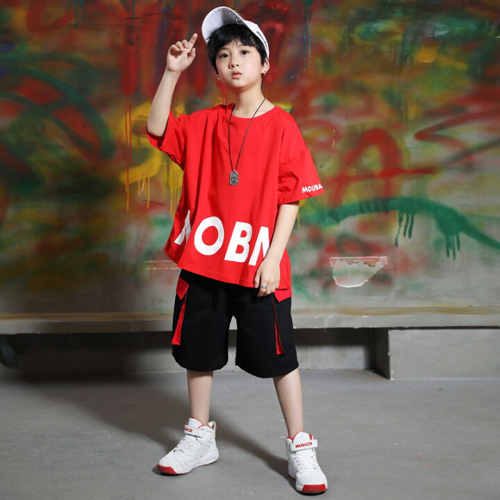 楽天市場 キッズ ダンス衣装 ヒップホップ Tシャツ 半袖 男の子 女の子 子供服 レディース メンズ Hiphop ゆったり ダボダボ スウェット ヒップホップ 衣装 ダンス 衣装 Dance ダンスウェア 体操着 運動会 Just For You Online Store