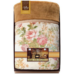 【香典返し 送料無料】 寝具 シングル ギフト 毛布 厚手の衿付 マイヤー毛布 薔薇 花柄 防寒 冬用 洗える 丸洗いOK 洗濯可 引き出物 四十九日 引出物 お返し 喪中 法事 お供え物 満中陰志 忌明
