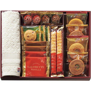 【香典返し 送料無料】 スイーツ ギフト お菓子 洋菓子 焼き菓子 アソート+S 今治タオル ウォッシュタオル セット 詰め合わせ 食品 個包装 雑貨 引き出物 四十九日 引出物 お返し 喪中 法事