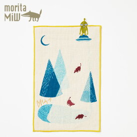 森田miw morita miw 小さなポケットハンカチ ウチュウジン ギフト プレゼント 柄