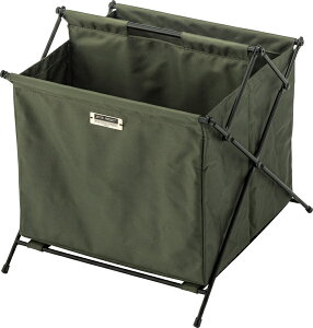 フォールディングバスケットS バスケット 仕切り付き 折り畳み 折りたたみ おしゃれ フォールディング コンパクト スリム 隙間収納 キャップ付き インダストリアル 底板付き 整理 持ち運び