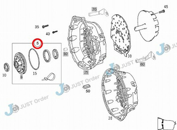 楽天市場】【ベンツ】7速/5速ミッション用 ATオイルポンプ/純正品 