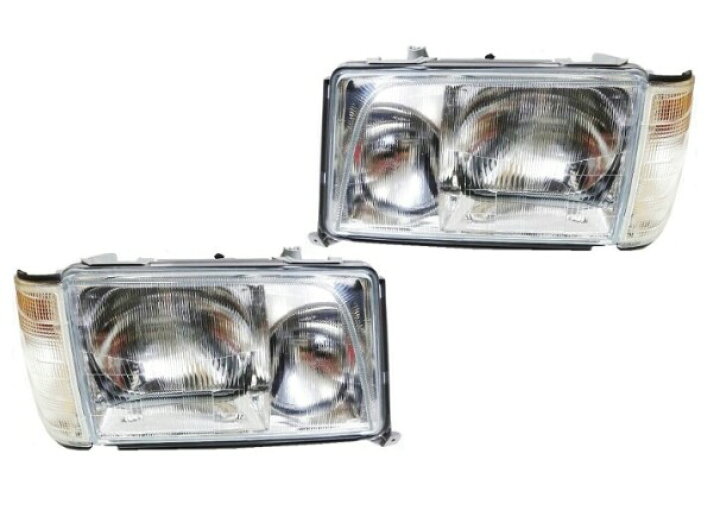 楽天市場】特価1台分のみ【ベンツ】W124後期 E500ヘッドライト《左右 