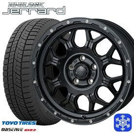 【取付対象】205/60R16 エスティマ マツダ3 2021～2022年製 トーヨー オブザーブ ギズ2 MONZA ハイブロック ジェラード 16インチ 7.0J 5H114.3 スタッドレスタイヤホイール4本セット