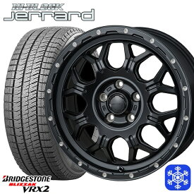 【取付対象】215/60R17 96Q アルファード ヴェルファイア 2021～2022年製 ブリヂストン ブリザック VRX2 MONZA ハイブロック ジェラード 17インチ 7.5J 5H114.3 スタッドレスタイヤホイール4本セット