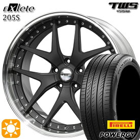 6/11までポイント5倍！アウディ S4/A4 245/35R19 93Y XL ピレリ パワジー TWS EXlete 205S フラットショットブラック 19インチ 8.0J 5H112 サマータイヤホイールセット