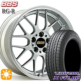 【取付対象】225/65R17 102H ラウフェン X FIT HP LA41 BBS RG-R ダイヤモンドシルバー（DS） 17インチ 7.0J 5H114.3 サマータイヤホイールセット