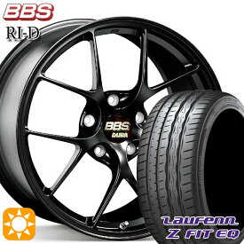 【最大2,000円OFFクーポン】245/45R19 102Y XL ラウフェン Z FIT EQ LK03 BBS RI-D マットブラック（MB） 19インチ 8.5J 5H114.3 サマータイヤホイールセット