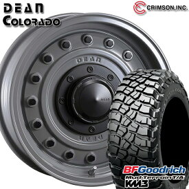 【取付対象】235/75R15 110/107Q RBL BFグッドリッチ マッドテレーン T/A KM3 クリムソン ディーン コロラド スティールグレー 15インチ 6.0J 5H139.7 サマータイヤホイールセット