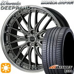 【取付対象】50プリウス インプレッサ 215/45R17 91W XL ウィンラン R330 モンツァ ワーウィック ディープランド 17インチ 7.0J 5H100 サマータイヤホイールセット