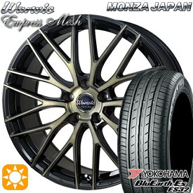 【取付対象】アルファード ヴェルファイア 235/50R18 97W ヨコハマ ブルーアース ES32 モンツァ ワーウィック エンプレスメッシュ ブラッククリア/ポリッシュ 18インチ 7.0J 5H114.3 サマータイヤホイールセット