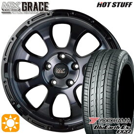 【最大2,000円OFFクーポン】プリウスα ストリーム 205/60R16 92H ヨコハマ ブルーアース ES32 HotStuff マッドクロス グレイス BKC/BK 16インチ 7.0J 5H114.3 サマータイヤホイールセット