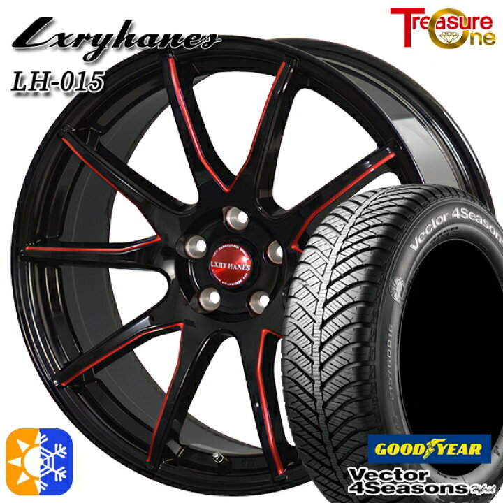 楽天市場】225/45R18 91H グッドイヤー ベクター フォーシーズンズ 