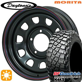 【取付対象】[5本セット]ジムニーシエラ LT235/75R15 110/107Q RBL BFグッドリッチ マッドテレーン T/A KM3 MRT デイトナS ブラック 15インチ 6.0J 5H139.7 サマータイヤホイールセット
