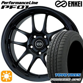 【取付対象】エスクァイア セレナ 205/50R17 93V XL トーヨー プロクセス CF3 ENKEI エンケイ パフォーマンスライン PF01 マットブラック 17インチ 7.0J 5H114.3 サマータイヤホイールセット