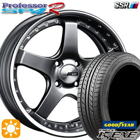 【最大2,000円OFFクーポン】195/45R16 84W XL グッドイヤー イーグル LSEXE SSR プロフェッサー SP4R チタンシルバー 16インチ 6.0J 4H100 サマータイヤホイールセット