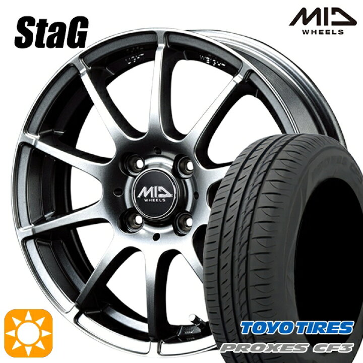 楽天市場】【取付対象】155/65R14 75H トーヨー プロクセス CF3 MID 