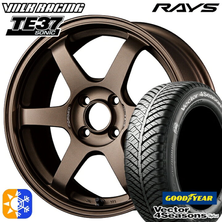 楽天市場】175/65R15 84H グッドイヤー ベクター フォーシーズンズ 