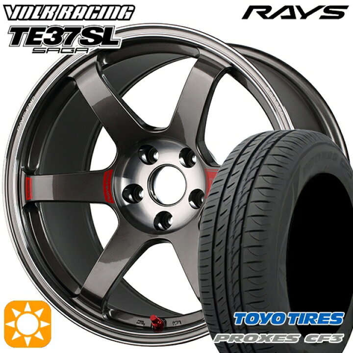 取付対象】215/45R17 91W XL <br>トーヨー プロクセス CF3 <br>Weds  