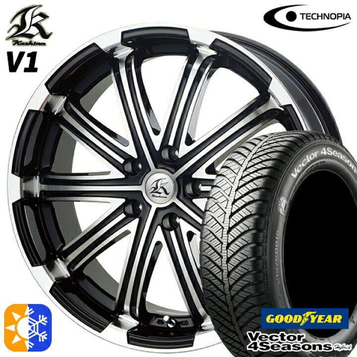 楽天市場】225/45R18 91H グッドイヤー ベクター フォーシーズンズ 