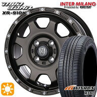 【取付対象】エブリィワゴン 165/60R14 75H ウィンラン R380 インターミラノ マッドバーン XR-910K MBR/P…