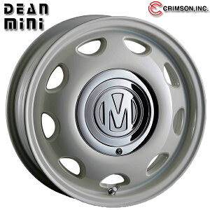 14インチ 5.0J 8H98 +35 CRIMSON クリムソン ディーン MINI ミニ マーガレットホワイト アルミホイール単品 4本(1台分)送料無料