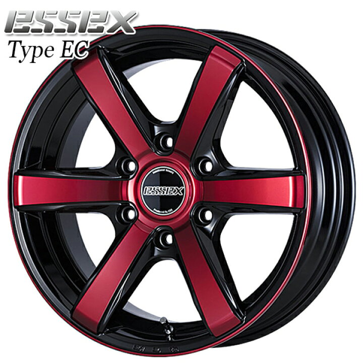 楽天市場】17インチ 6.5J 6H139.7 +38 ESSEX エセックス タイプ EC 
