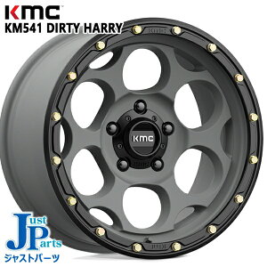 17C` 8.5J 6H139.7 +0 KMC KM541 DIRTY HARRY SATIN GREY BLACK LIP A~zC[Pi 4{i1䕪j