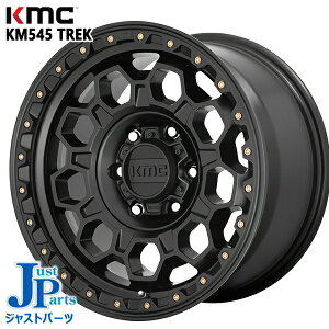 17C` 8.0J 5H114.3 +35 KMC KM545 TREK SATIN BLACK A~zC[Pi 4{i1䕪j
