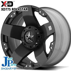 17C` 8.0J 5H114.3/127 +35 KMC XD775 ROCKSTAR bNX^[ MATTE BLACK A~zC[Pi 4{i1䕪j