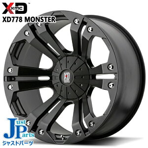 18C` 9.0J 5H114.3/127 +35 KMC XD778 MONSTER MATTE BLACK A~zC[Pi 4{i1䕪j