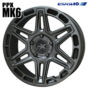 �y16�C���` 7.0J 5H114.3 +35�zKYOHO PPX MK6 �X�e���X�O���[���^���b�N �A���~�z�C�[���P�i 4�{�i1�䕪�j��������
