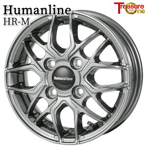 �g���W���[���� �q���[�}�����C�� HRM �T�C�Y�F12�C���` 3.50B HOLE/PCD�F4H 100 �C���Z�b�g�F42 �n�u�a�F67.1 �i�b�g���ʁF�e�[�p�[60° �J���[�F�K�����^�u���b�N�iGM�j �A���~�z�C�[���P�i 1�{ 4�{