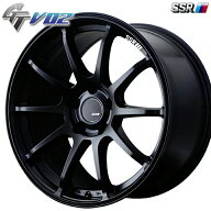 17インチ 7.0J 4H100 +42 SSR GTV02 フラットブラック アルミホイール単品 4本（1台分）送料無料