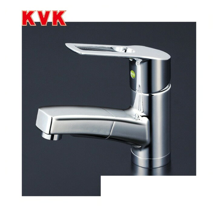 楽天市場】[KM8001TEC]KVK 洗面水栓 洗面用シングルレバー式混合栓 