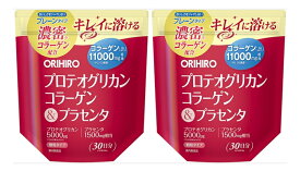 【送料無料】プロテオグリカンコラーゲン＆プラセンタ 180g ×2個セット オリヒロ