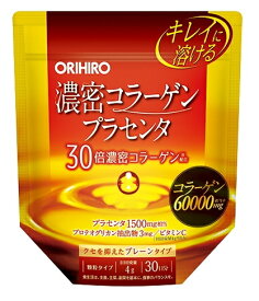【送料無料】濃密コラーゲンプラセンタ　120g オリヒロ｜フィッシュコラーゲンペプチド