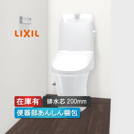 便器 BC-B30S 機能部 DT-B383 LIXIL ベーシアシャワートイレ一体型便器 B3 手洗付 ピュアホワイト 床排水 排水芯200mm フルオート洗浄