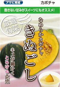 なめらかカボチャ きぬごし 1DL かぼちゃ 南瓜 種 タネ 【アサヒ農園 種 たね タネ 】【通常5倍 5のつく日はポイント10倍】