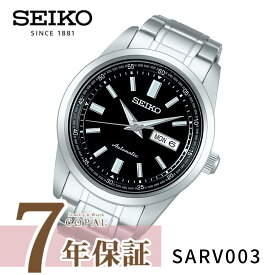 【限定時計ケース特典付】 セイコーセレクション 腕時計 メンズ メカニカル 自動巻き SARV003 ブラック SEIKO Mechanical